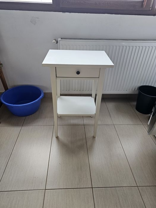 Vand Noptiera Ikea Hemnes Alba