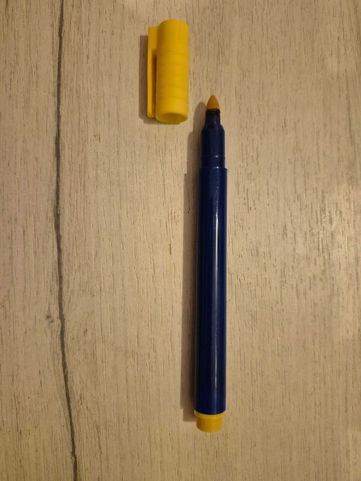 Флумастер детектор за фалшиви банкноти евро.