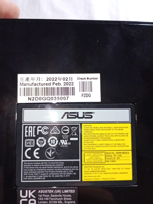 Asus Dvd writer pentru laptop