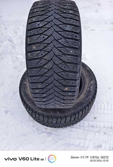 Резина зимняя пара 225/55 R16