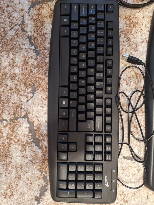 Lot Tastatura Microsoft   ,Genius , cablu alimentare,  casti