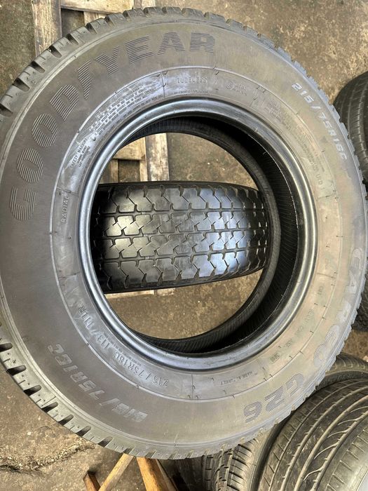 SET 2 Anvelope Vara 215/75 R16C 113/111R GOODYEAR Cargo G26
