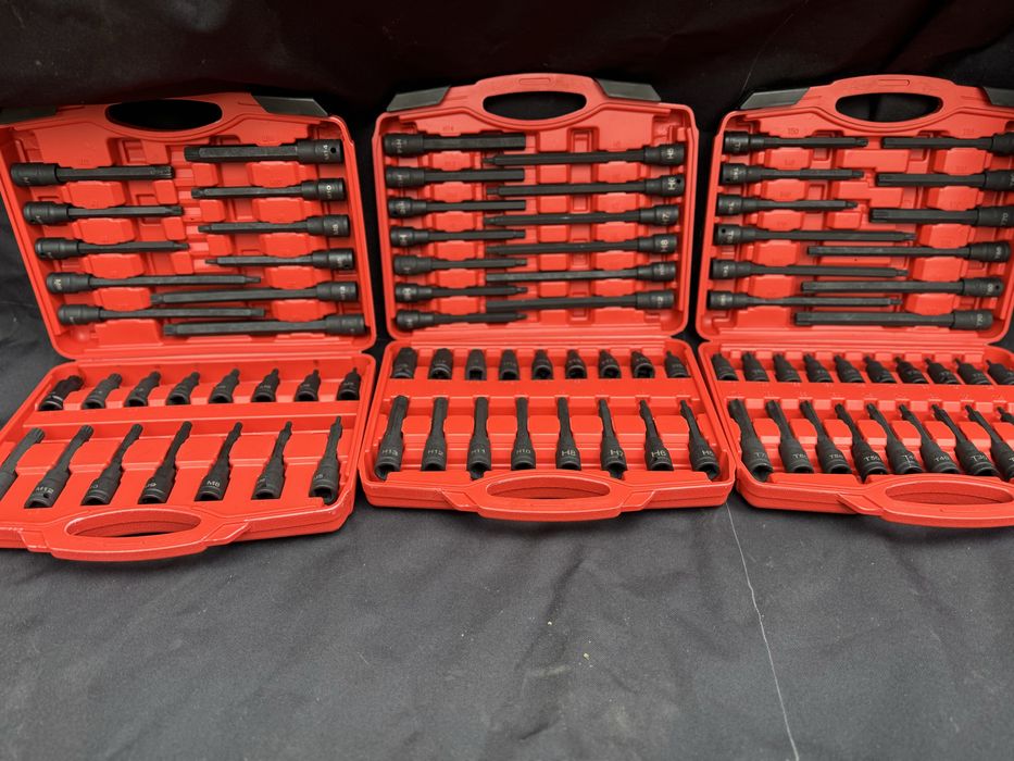 Trusă Biți Impact M, T, H, Set Profesional pentru Service Auto și Mecanică