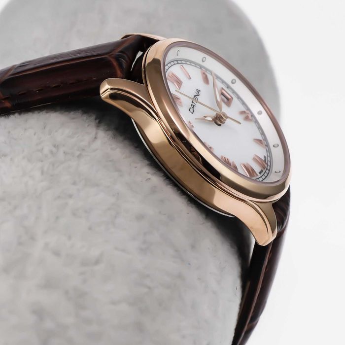 Ceas Catena -Quartz  Swiss Made - CAD008-2BU  - Femei