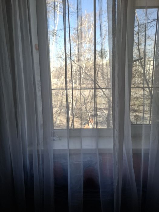 Продам тюль белый,