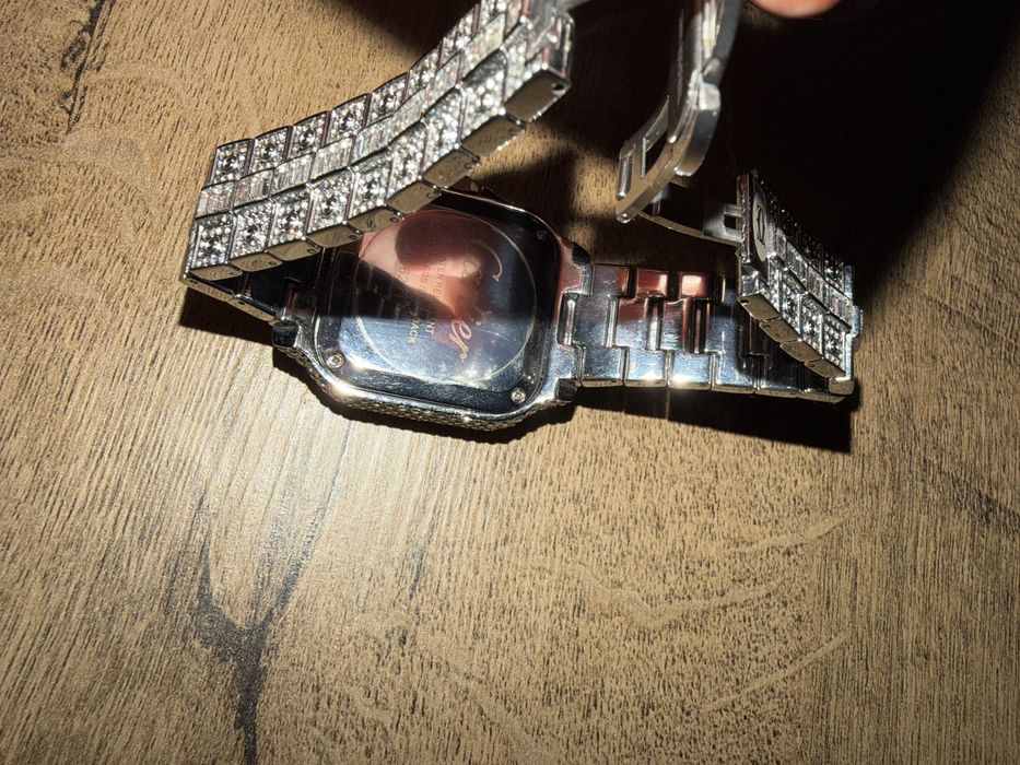 Iced out cartier