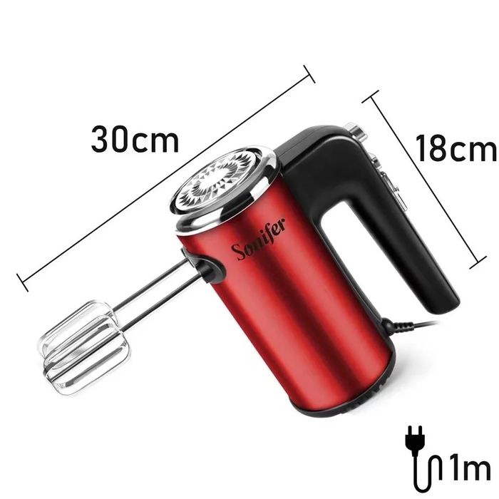 Доставка! Электрический ручной миксер Sonifer SF-7024