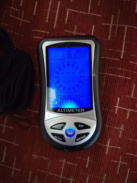 Altimetru Barometru Termometru multifuncțional digital