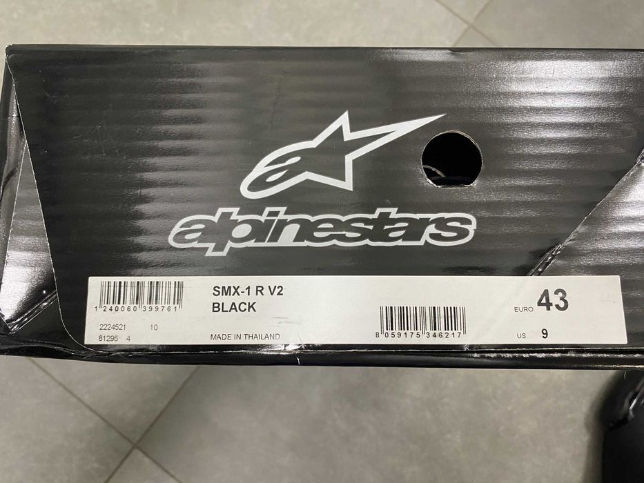 Alpinestars гоночные ботинки SMX-1 R V2