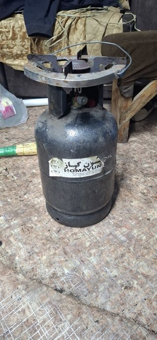 Газовый баллон с мини плитой