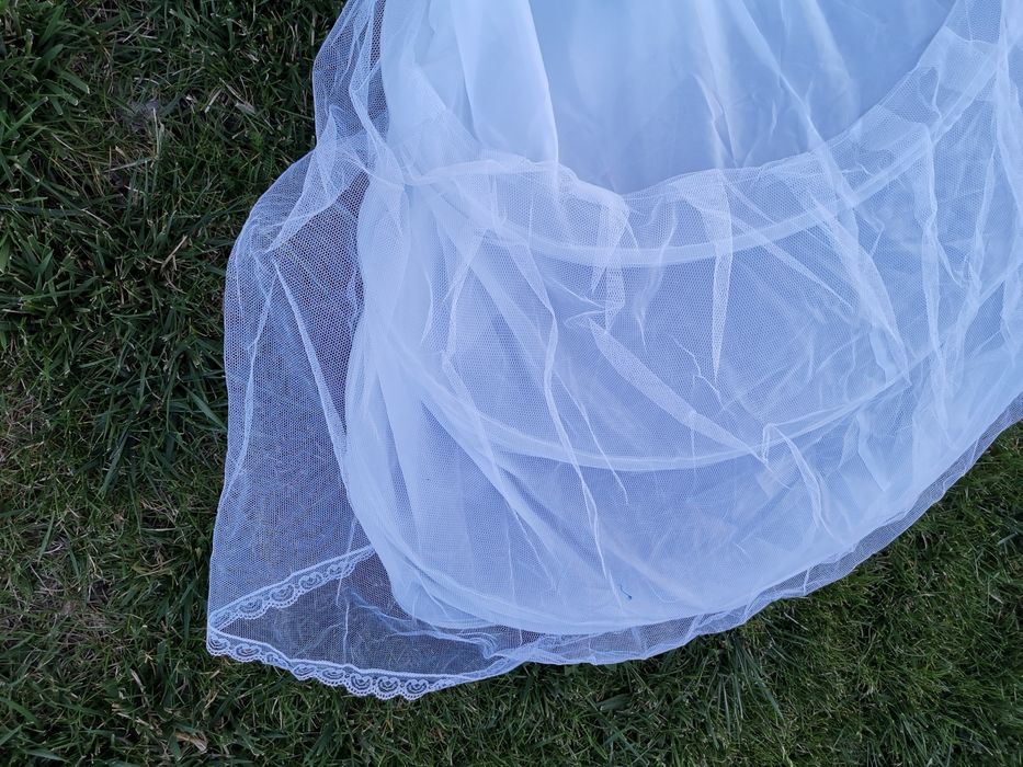 Jupon mireasa 3 cercuri nou