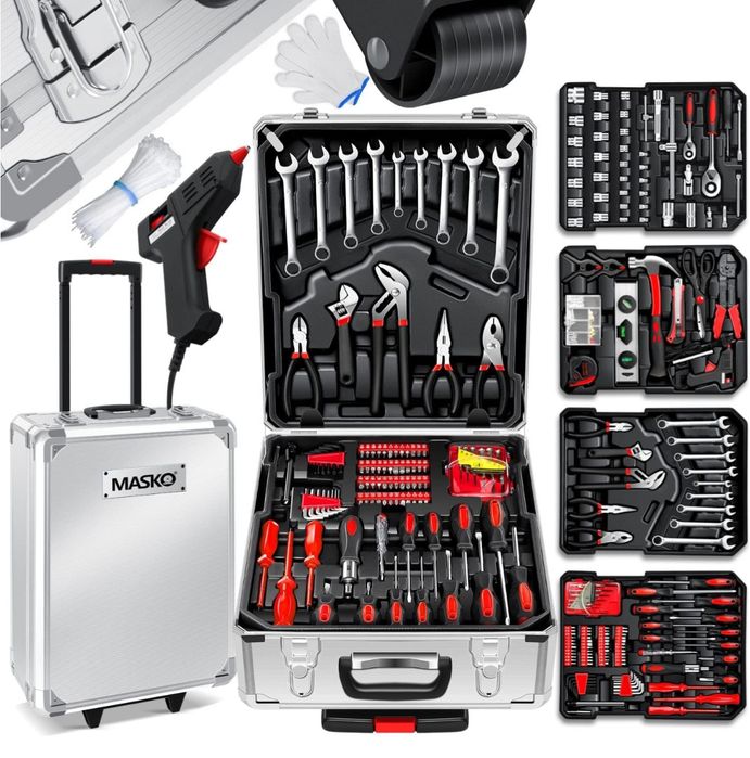 Кутия/куфар с инструменти Мasko  969 части