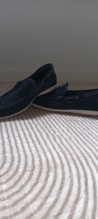 Мъжки мокасини от велур