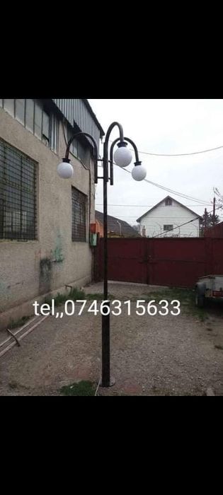 Stâlp de iluminat gradina curte