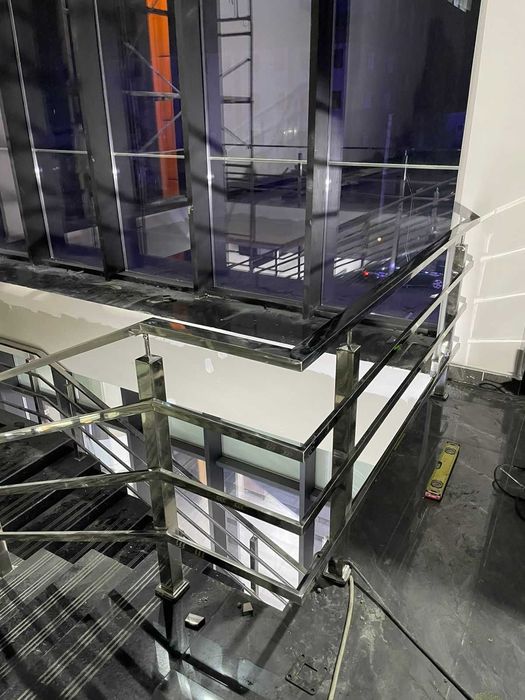 перила из нержавейки, аргон, нержавеющая сталь