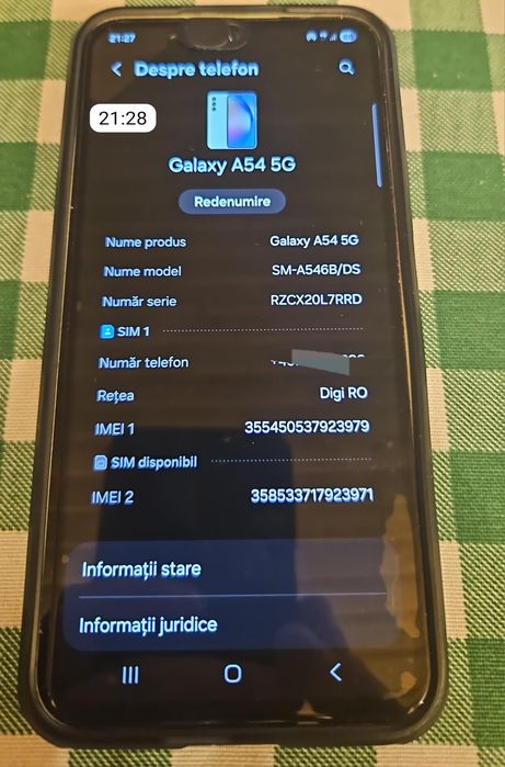 Samsung A54 5G  green