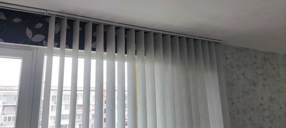 Щори текстилни 2бр. 310/210 и 300/210см. Сиви