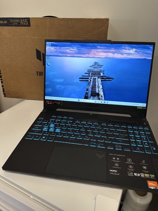 Laptop ASUS TUF Gaming A15 Ryzen 9 16GB RAM Full HD 144Hz
