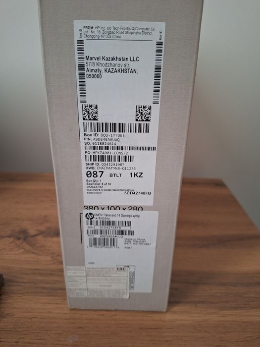 Продам игровой ноутбук hp omen