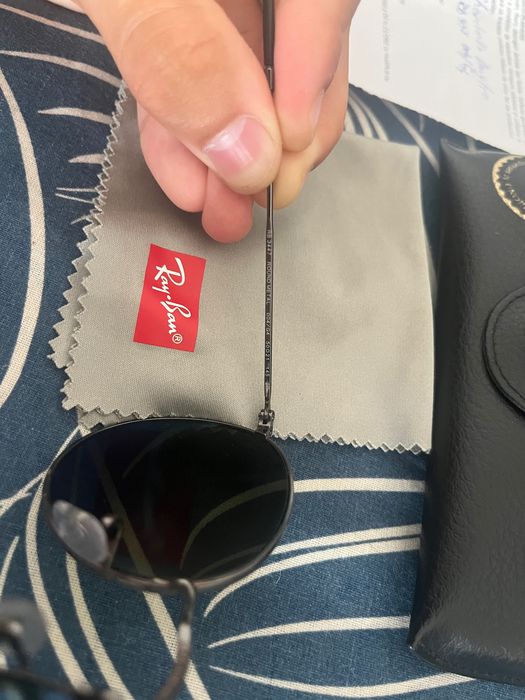 Ray-Ban Round Metal Chromance Polarized RB3447 Gunmetal 50 - Factura / Garantie