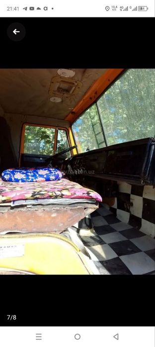 КАМАЗ холати яхши ишлаб турган  мошина матори ремонтан булди