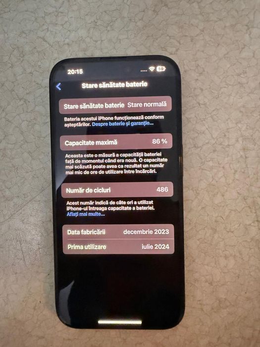 Iphone 15 PRO, 256 GB