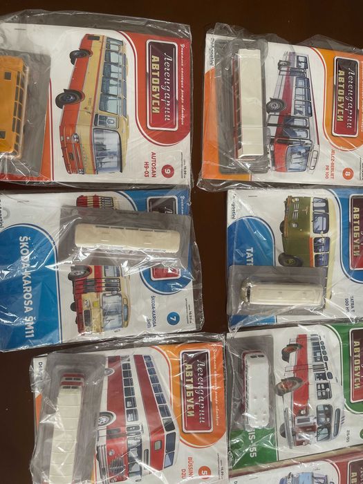 Легендарни автобуси 1 до 9 брой