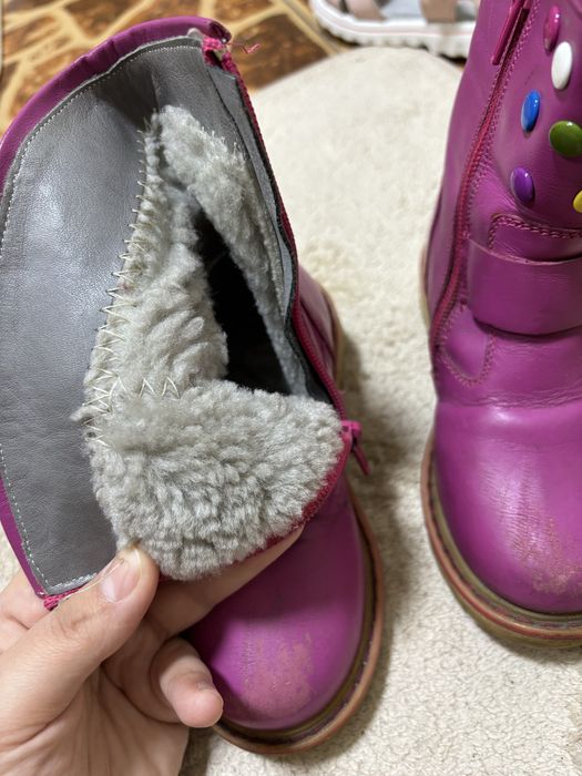 Сапоги детские  для девочек димезесон 27 размер