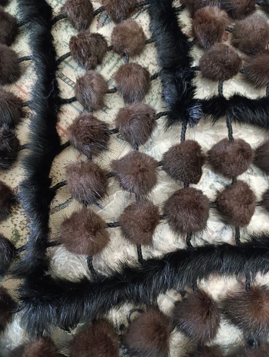 Норковая косынка новая