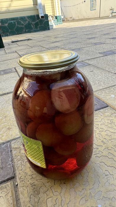 Компоты и натуральный соки домашние