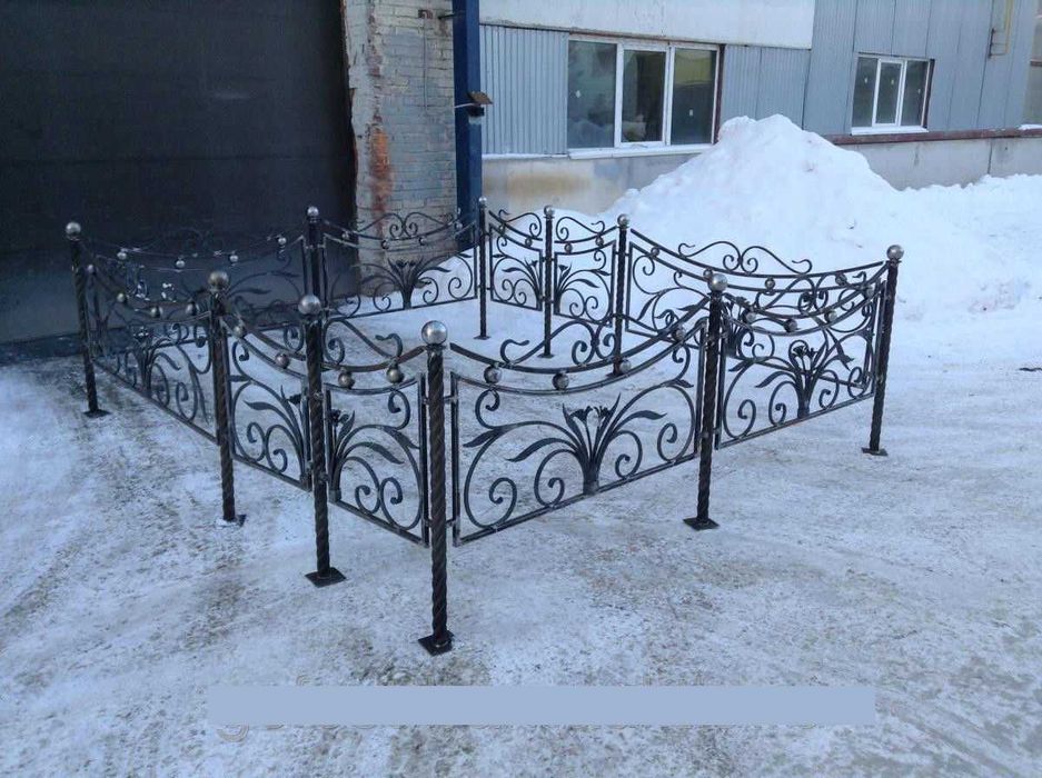 Оградки кресты  цветники