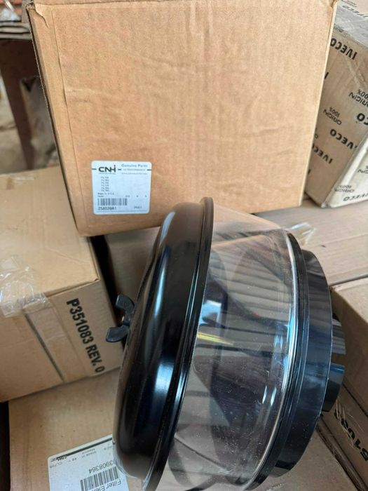 Prefiltru aer cu pahar transparent CNH Case New Holland 258539A1 original