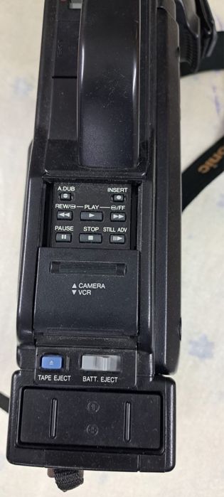 Ретро камера Panasonic M3500 с VHS, питание, ремень