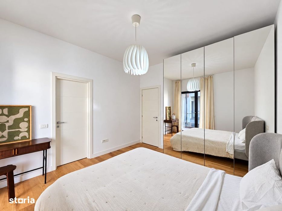 Belair Lake – Pipera Nord | 3 cam vedere lac | 100mp balcon + parcare
