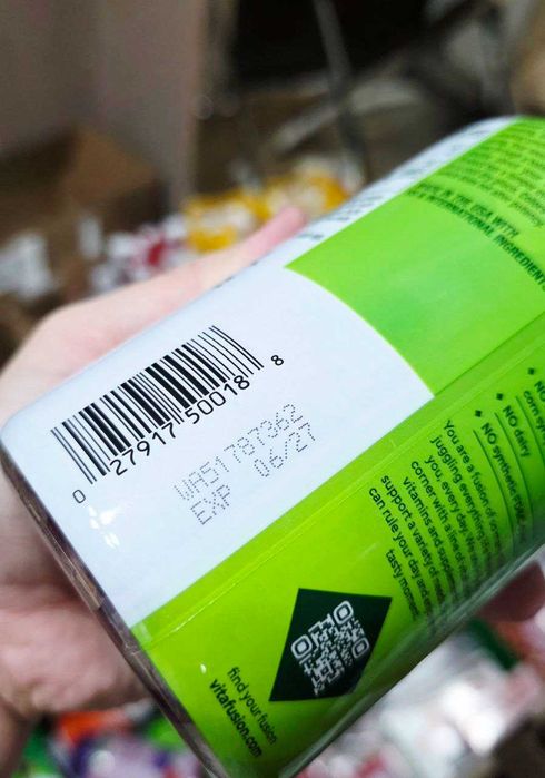 ДОСТАВКИ НЕТ Vitafusion B12, 1500 на каждую мармеладку 170 шт.MADE USA