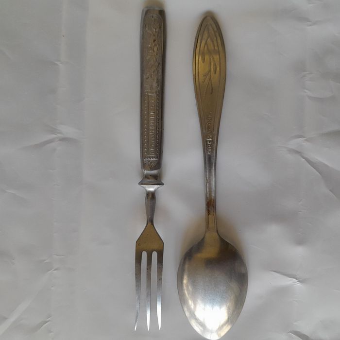 Детские ложка вилка