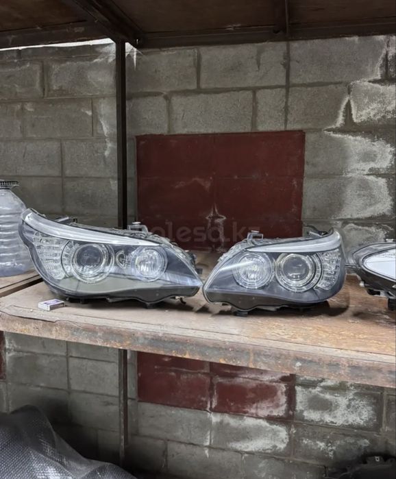 Передние фары БМВ Е60 рестайлинг