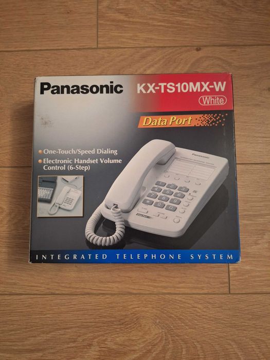 Стационарен телефон Panasonic KX-TS10MX-W