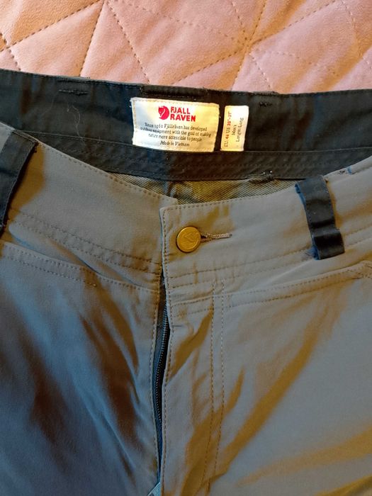 Мъжки панталон Fjällräven G-1000, размер 46 (S), сив/черен, леко ползван