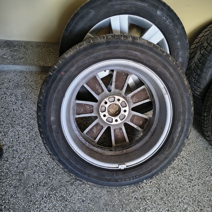 4 бр . 18 цола 5х 115 от шевролет каптива с гуми