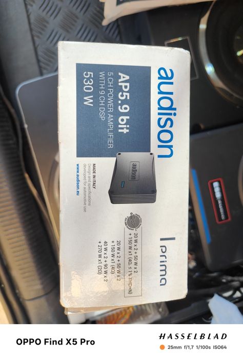Amplificator auto Audison AP 5.9bit, 5 canale, 530W