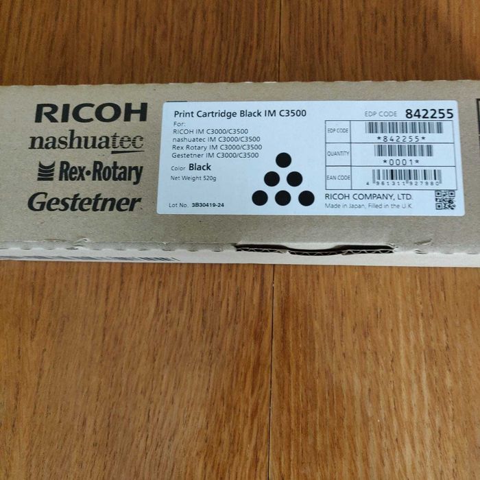 RICOH - IM 460 , MP 305 Print Cartridge Black cartus toner