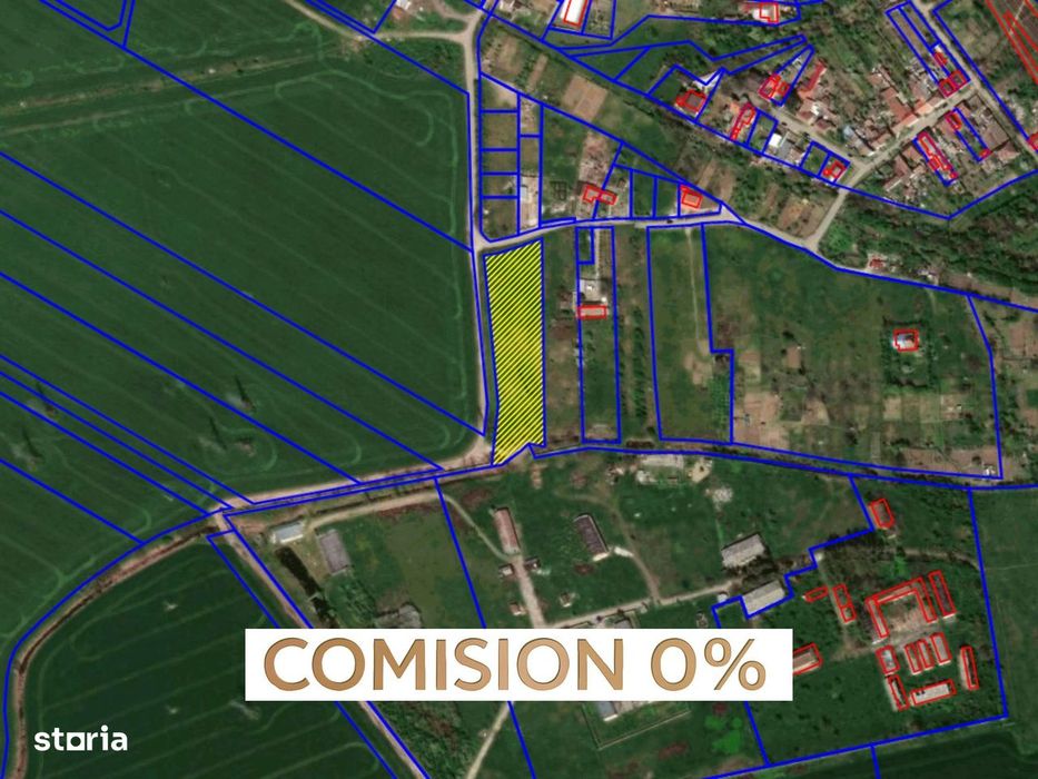 Comision 0, Teren Intravilan, 5.876 Mp, 200 Ml Front, Ronat, Timisoara