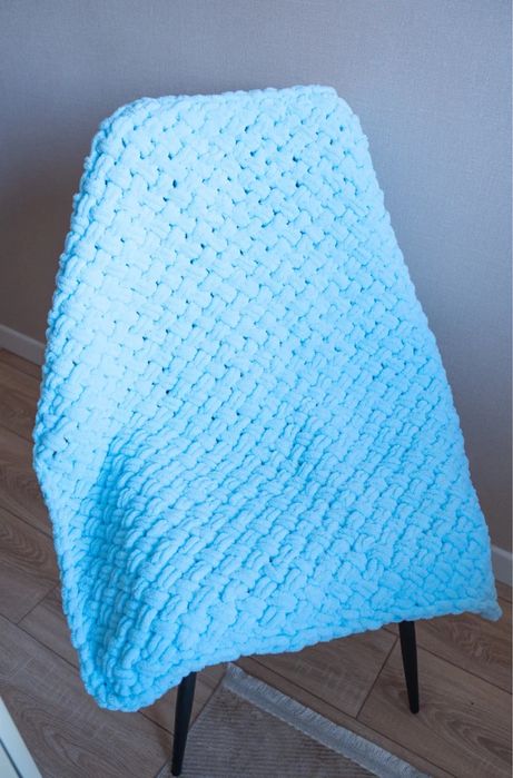 Плед ручной работы