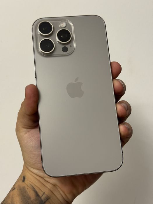iPhone 16 Pro Max 256GB Natural Titanium Excelent Cutie 90%Battery