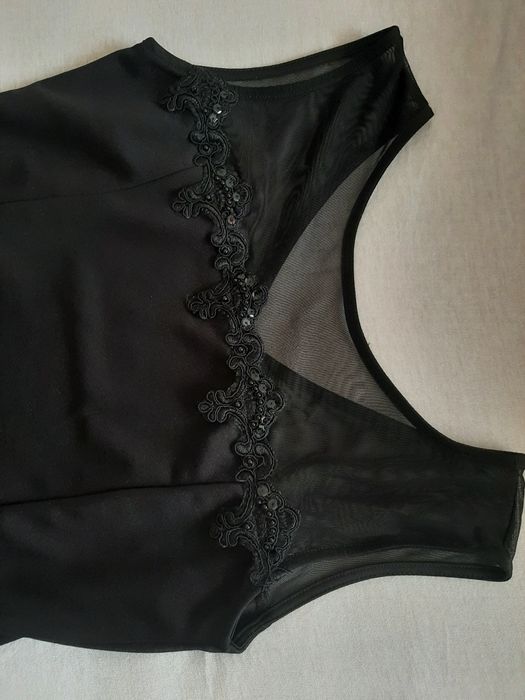 Черна официална рокля