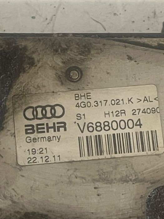 Termoflot Ulei Audi A7 Sportback 4Ga, 4Gf 2010 - 2018 3.0 Tdi Quattro