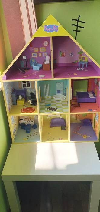 Peppa дървена голяма къща