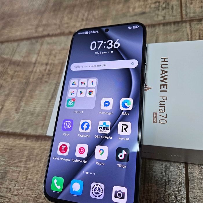 Huawei Pura 70, Гаранция, 256гб