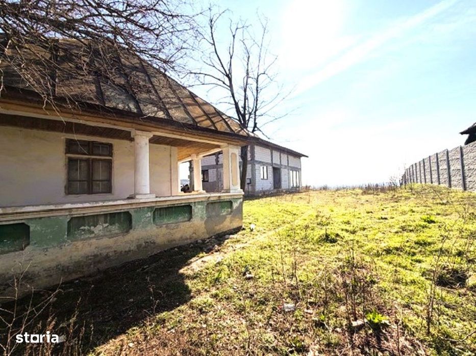 Casa noua 2024 P+M +casa existenta pe 1490 mp teren toate utilitatile